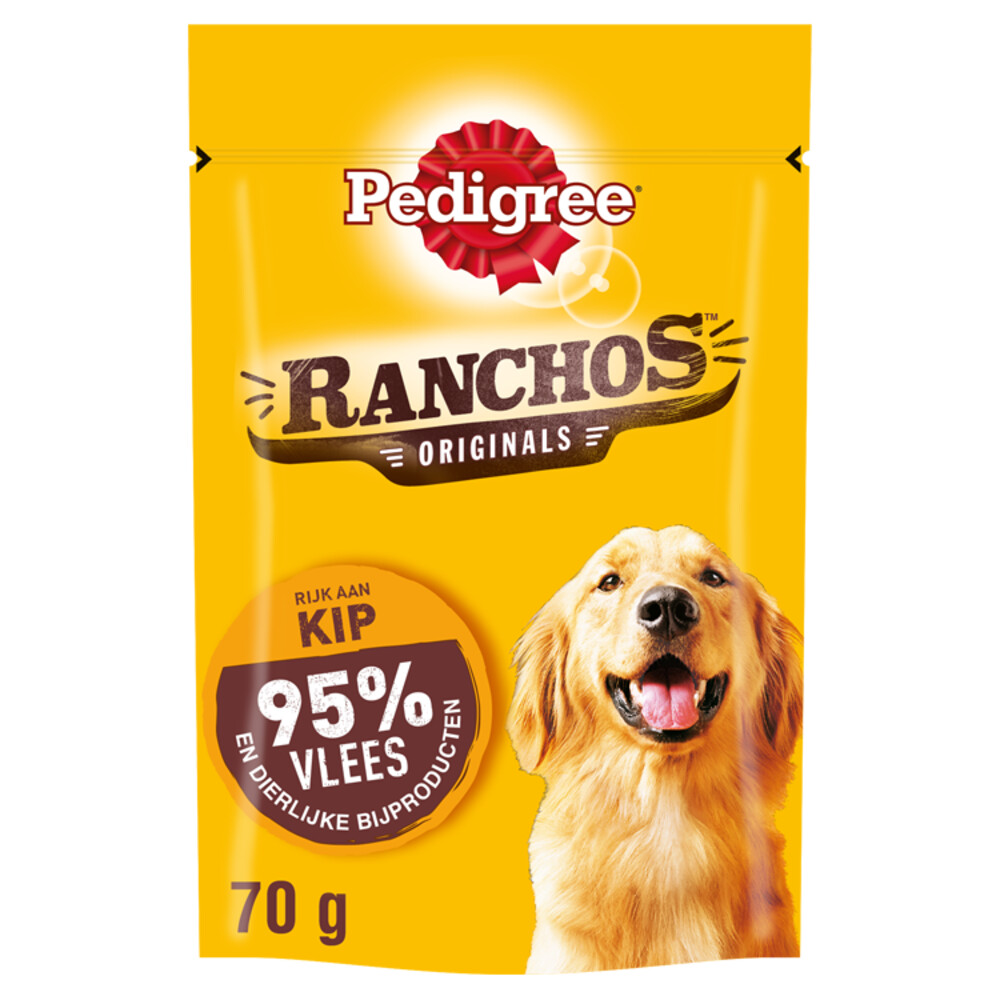 Pedigree Ranchos Hondensnacks Kip70 gr
