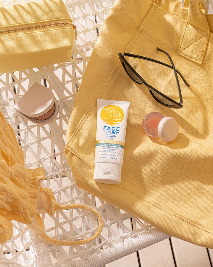 Bondi Sands SPF50+ Fragrance Free Tinted Hydrating Face Lotion 75ml