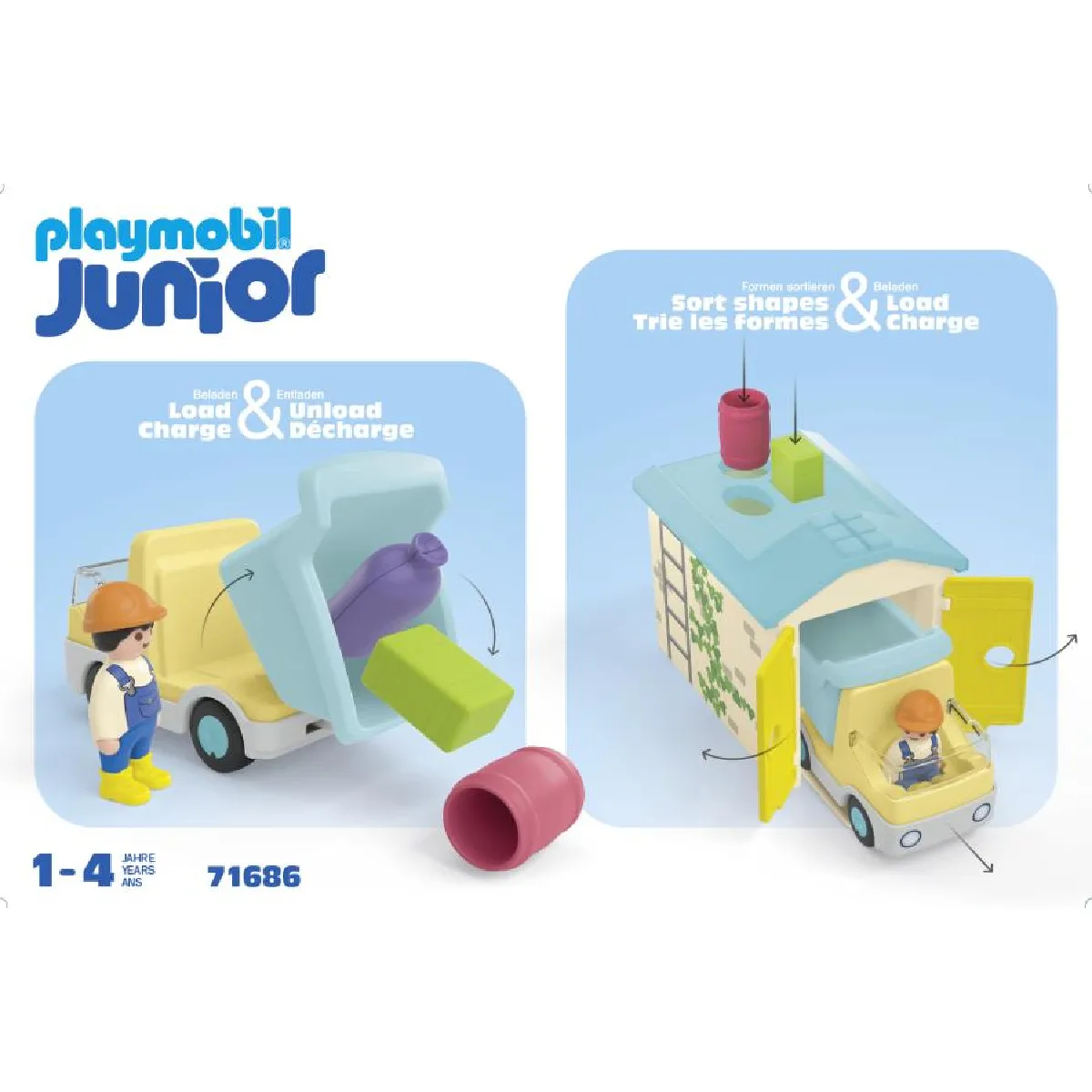 Playmobil® PLAYMOBIL 70184 Ouvrier avec Camion