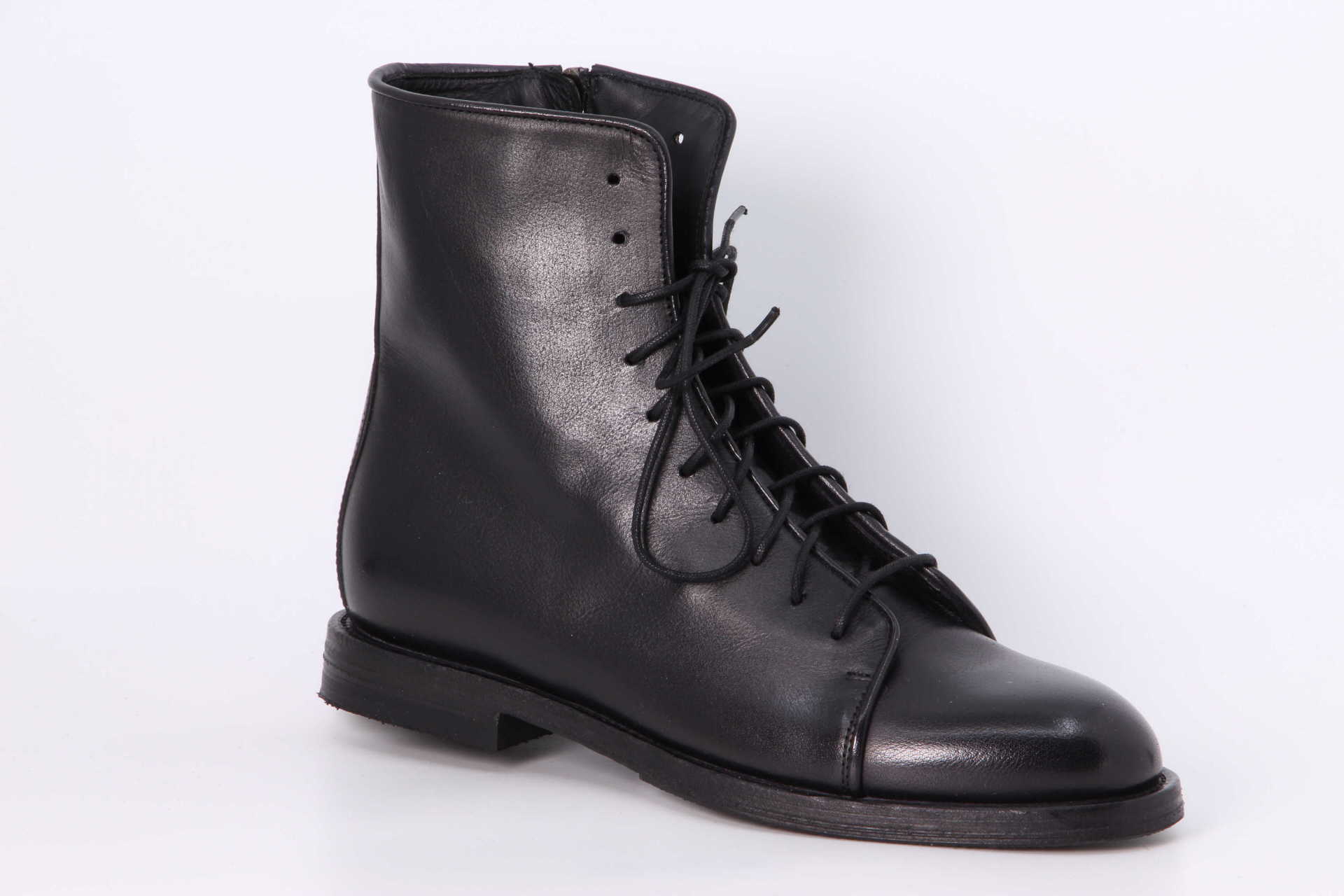 Pantanetti Schnürstiefelette schwarz