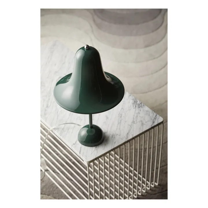 Verpan Lampe à poser Pantop | Vert foncé