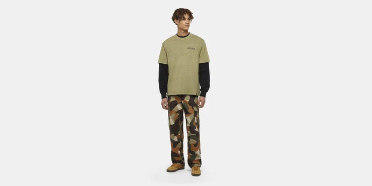 Dickies HIGH FLYING WORKWEAR TEE SS IMPERIA Imperial green