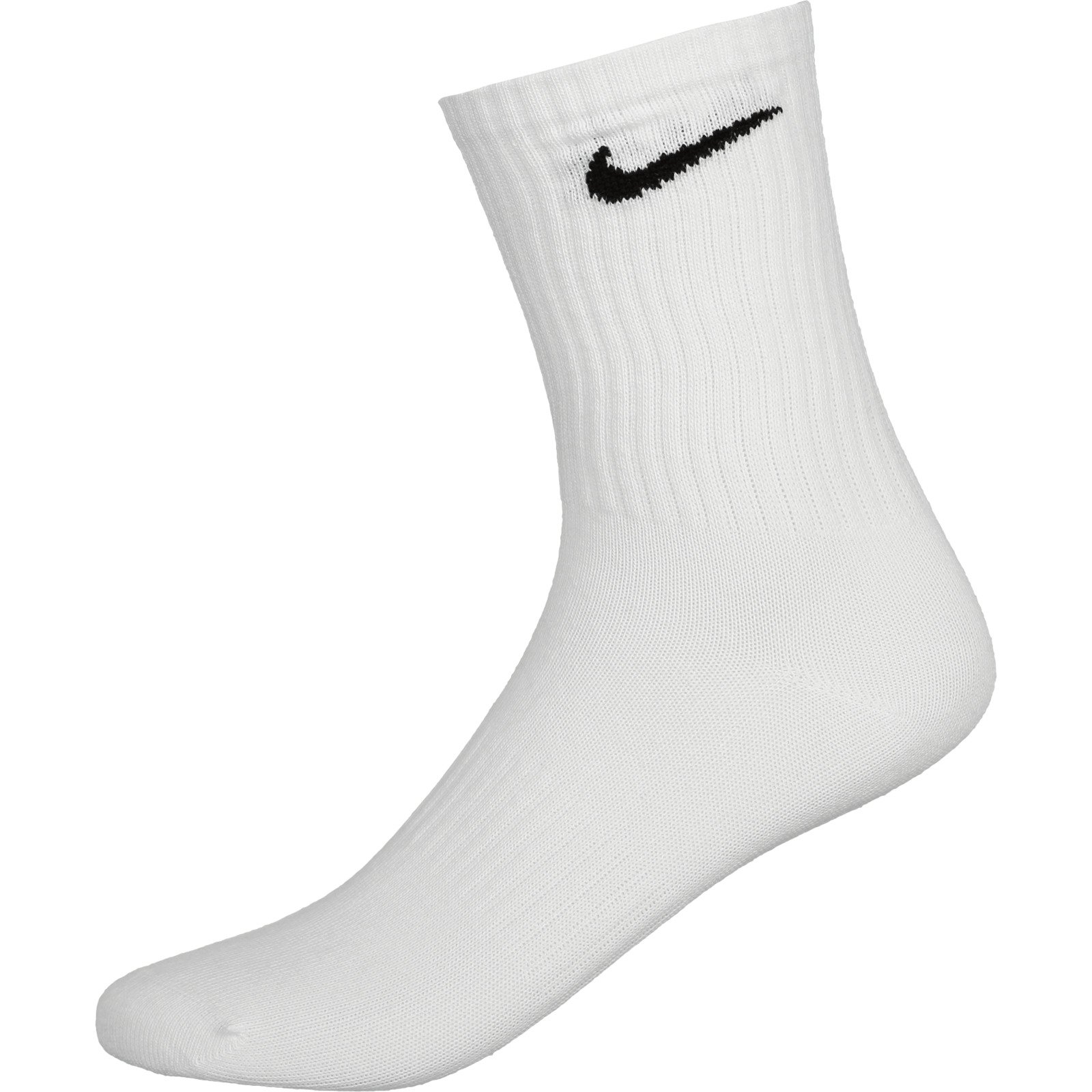 Nike Sportsocken Everyday Crew, 3 Paar 39-42, weiss