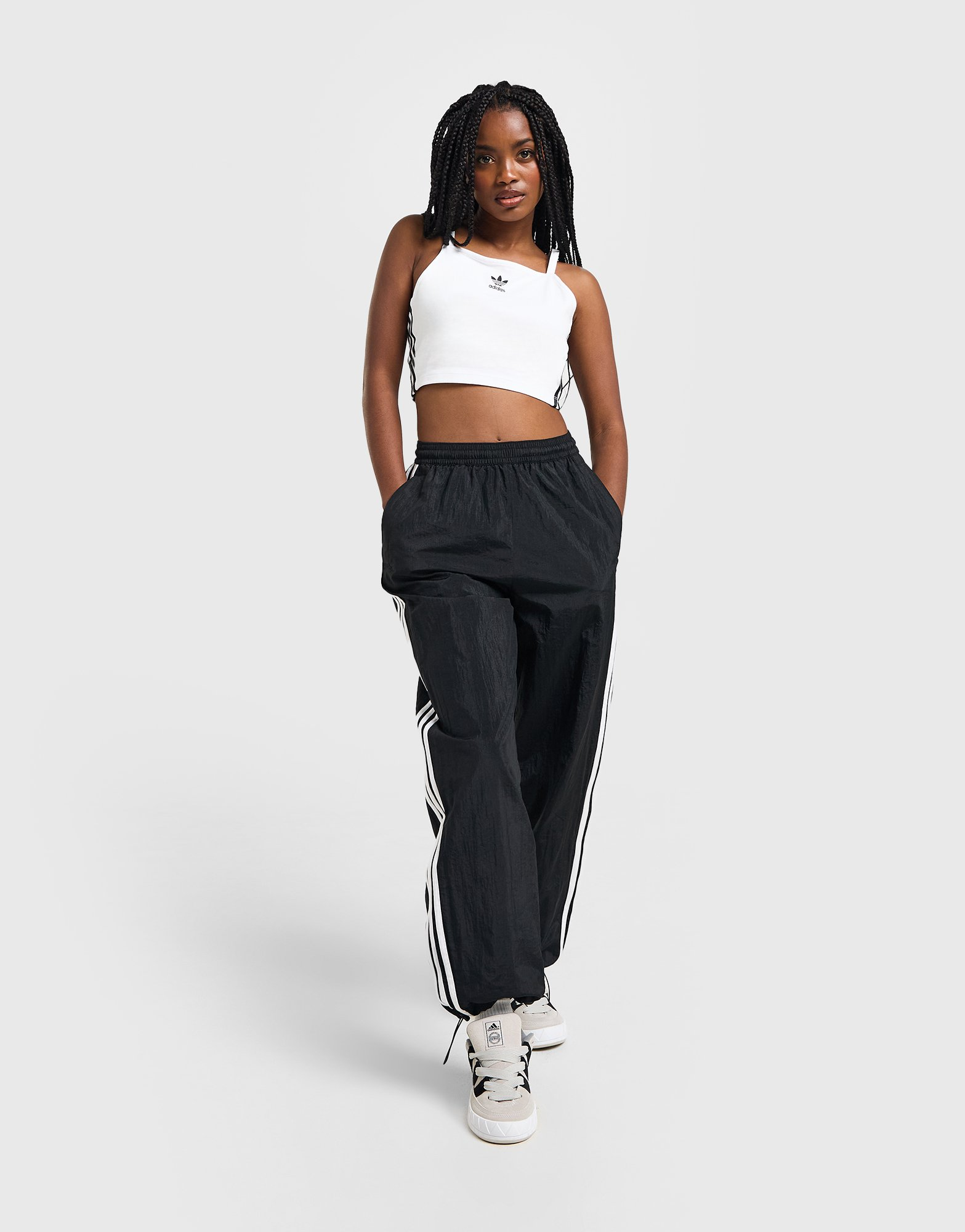 adidas Originals Crop top Adicolor 3 bandes