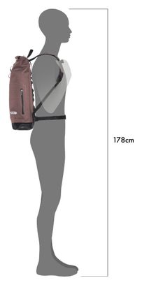 Sac à Dos Ortlieb Commuter Daypack Urban 21L Rose Ash