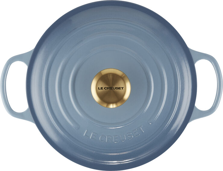 Le Creuset Rund støbejernsgryde 4,2L Chambray Chambray
