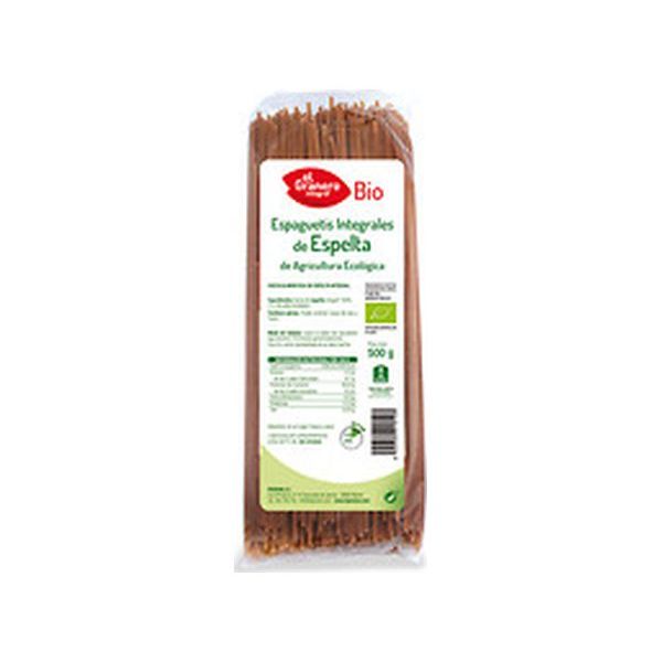 El Granero Integral Esparguete de Espelta Integral Bio 500g