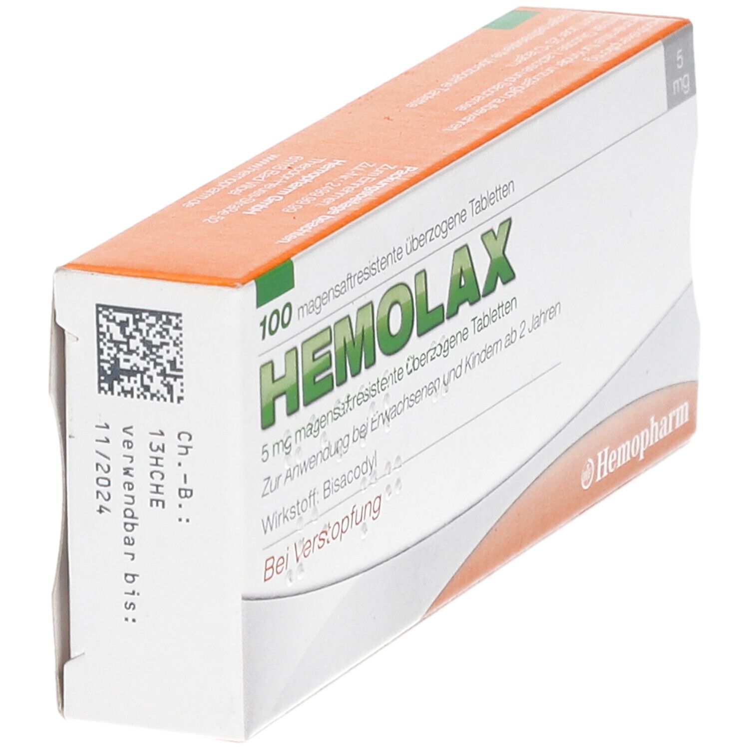 Hemolax 5mg Dragees
