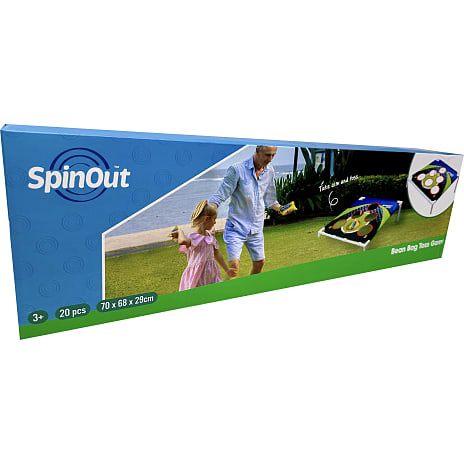 SpinOut ærtepose kastespil