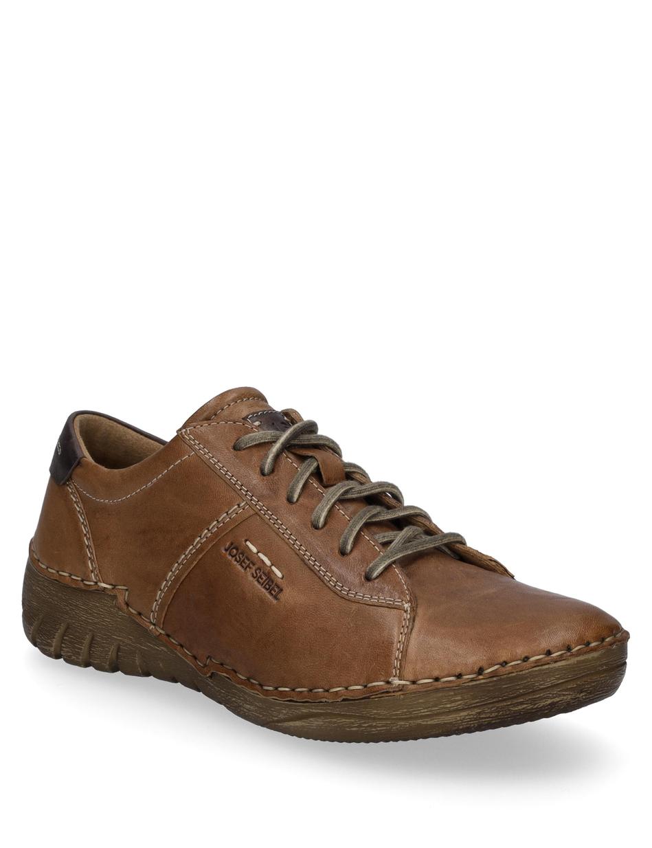 Halbschuh Felicia 02, cognac-kombi