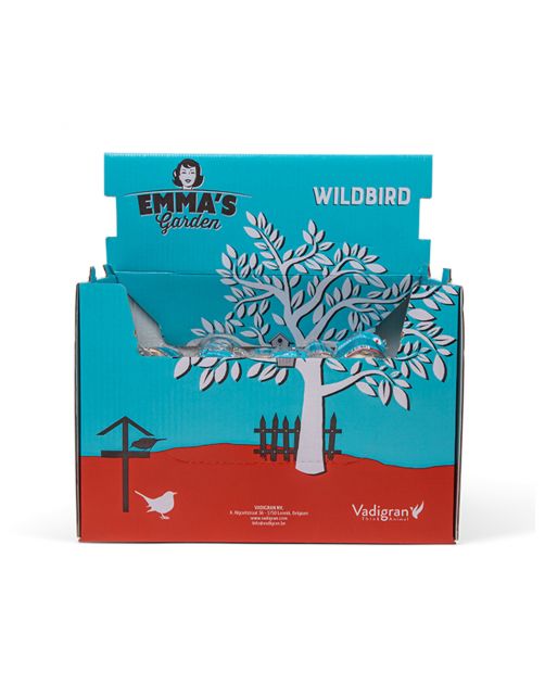 Emma's Garden Cilinder Noten & Insecten - Vogelvoer - 350 g