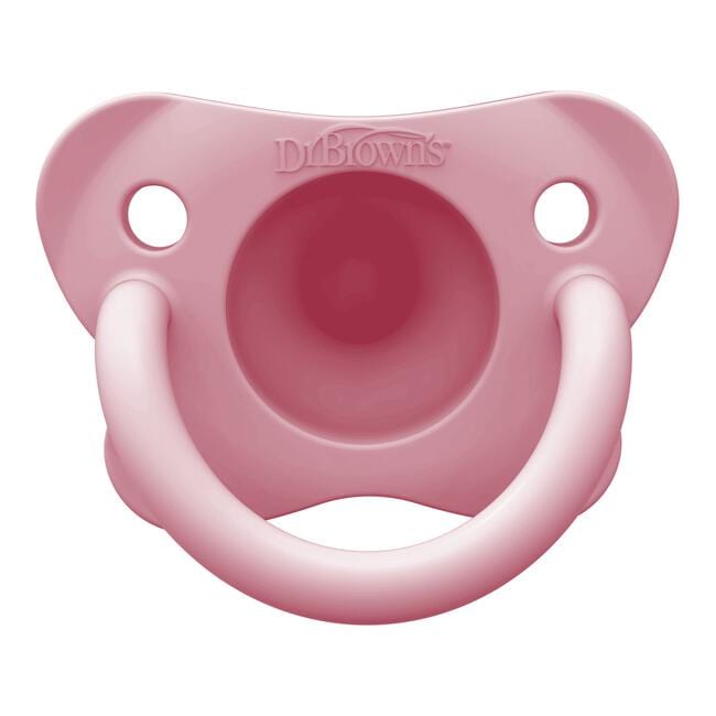 Dr. Brown's HappyPacci Fopspeen Roze & Groen