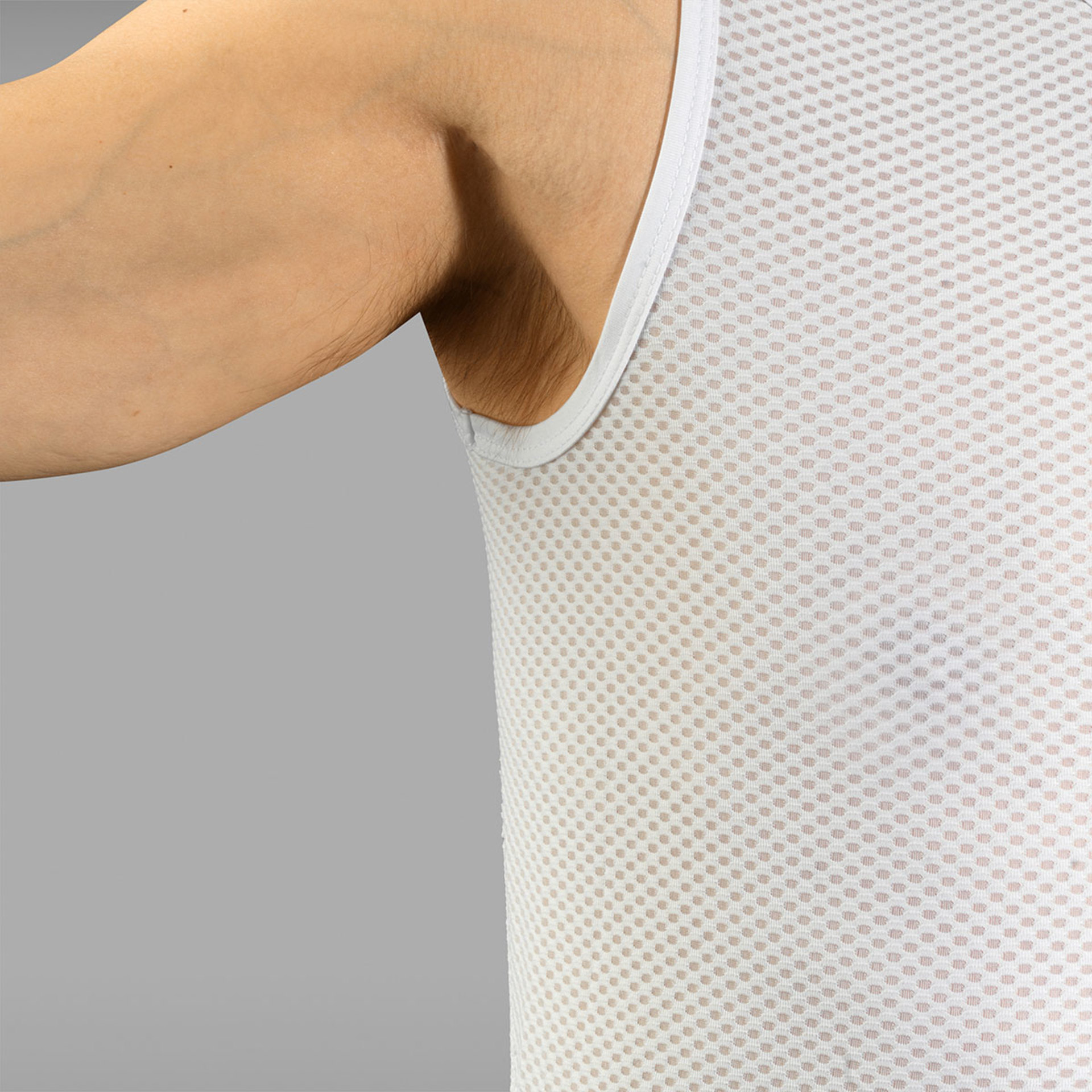 GripGrab Ultralight Mesh Ondershirt Zonder Mouwen Wit 3-pack