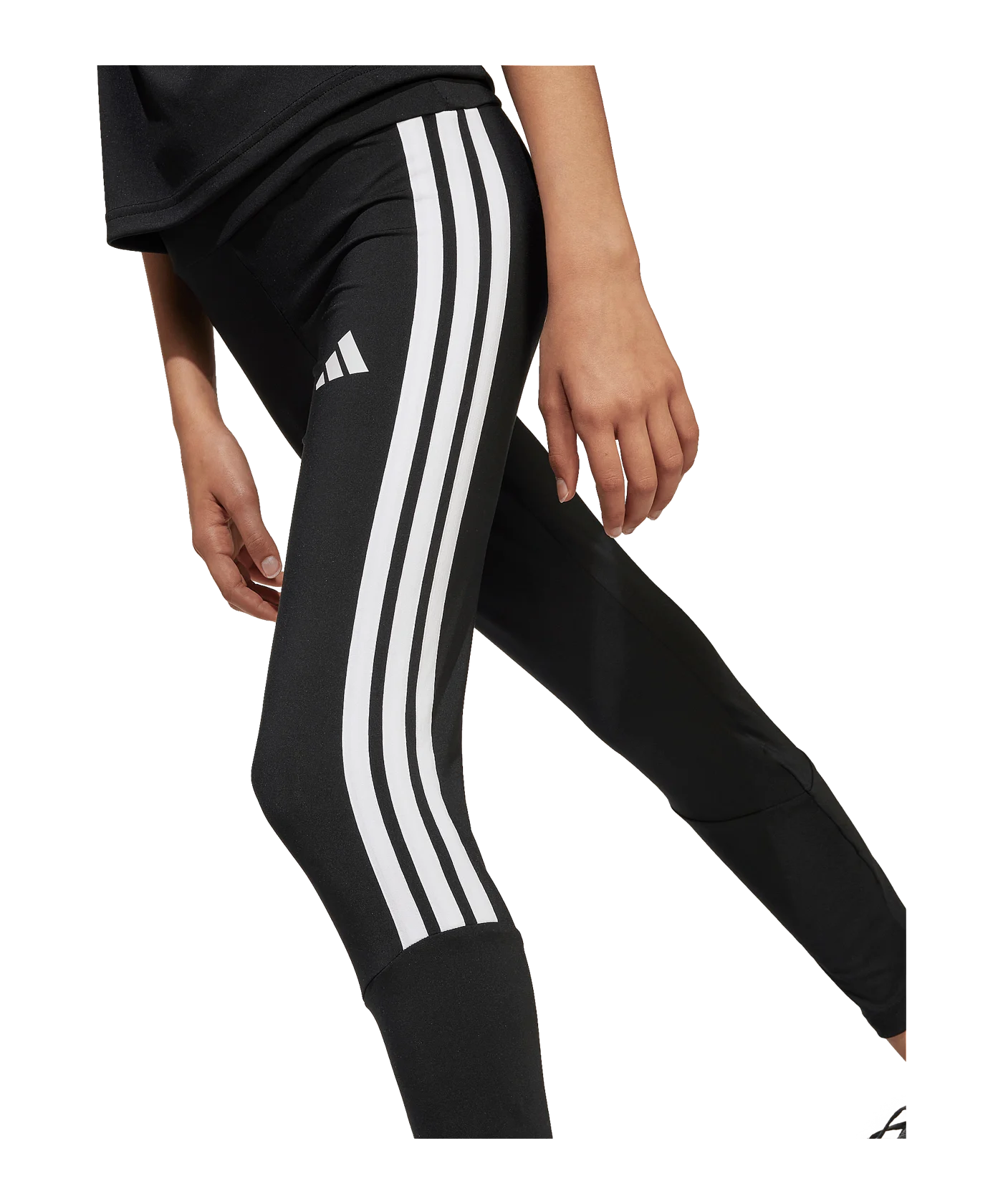 adidas Essentials 3S Leggings Kids Schwarz