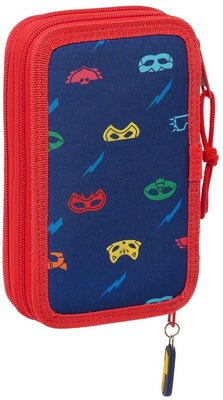 PJMasks Dobbeltpennal, Marineblå