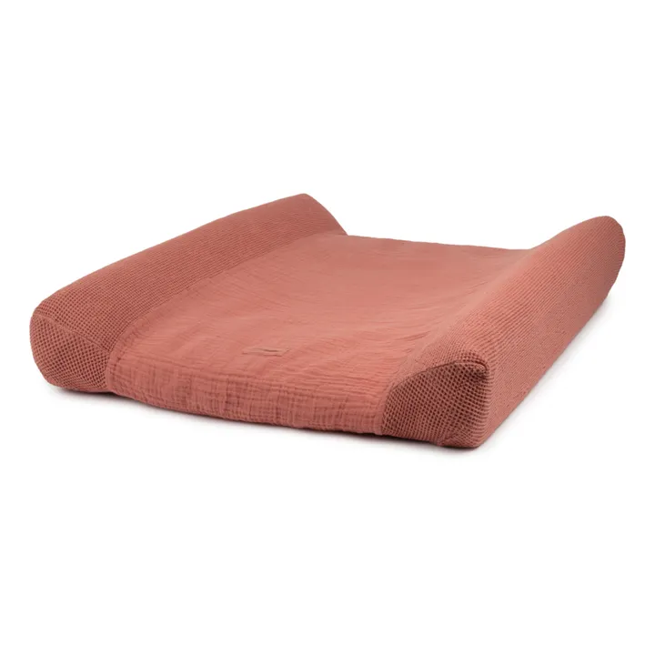 Nobodinoz Matelas à langer Wabi-Sabi | Bois de rose