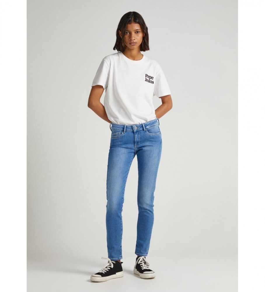 Pepe Jeans Calça Pixie Azul