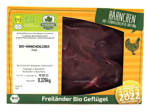 Freiländer BIO Hähnchenleber