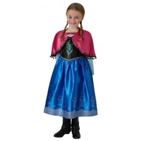 Rubies Kinderkostüm Anna Frozen Deluxe, Gr. M