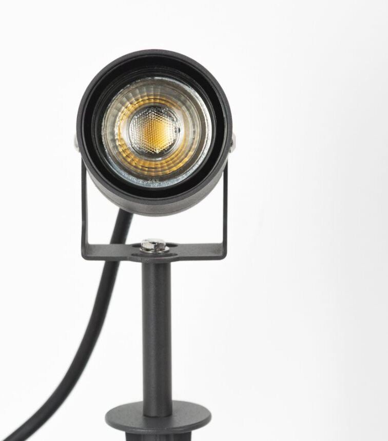 KS Verlichting tuinspot Stark zwart D 6 H 36 cm