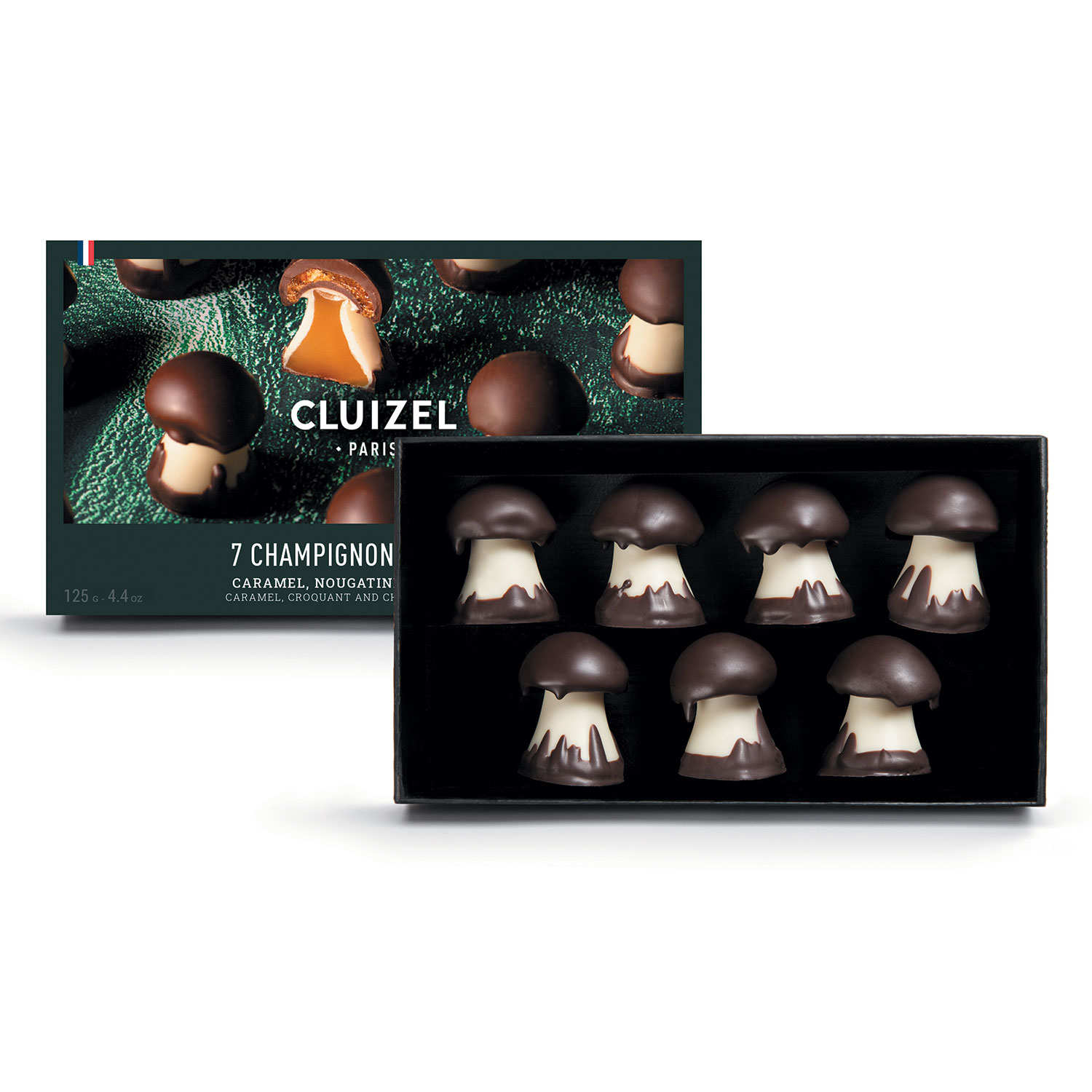 Les champignons au caramel de Cluizel