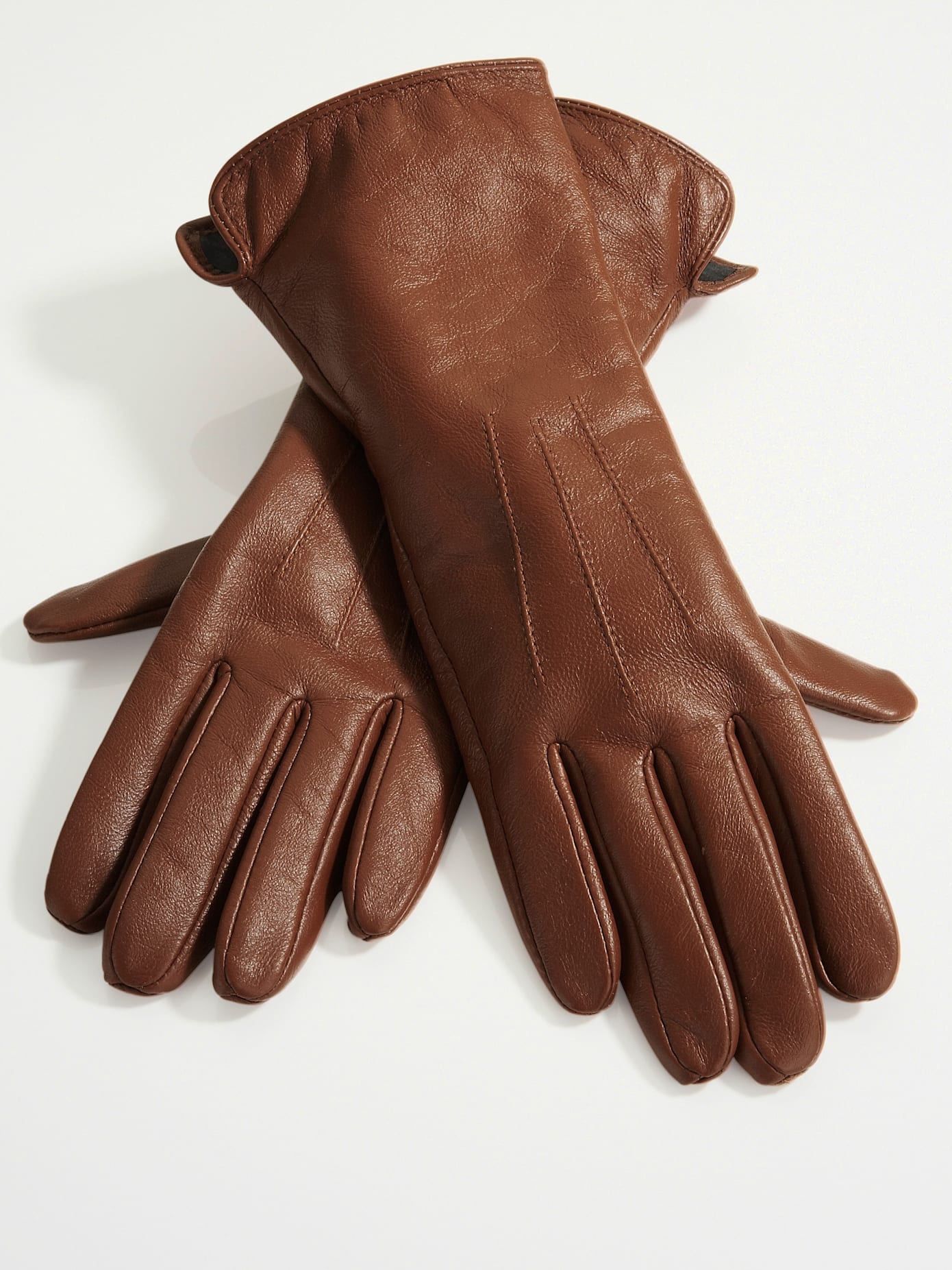 Gants accessoire mode parfait en cuir d'agneau fin