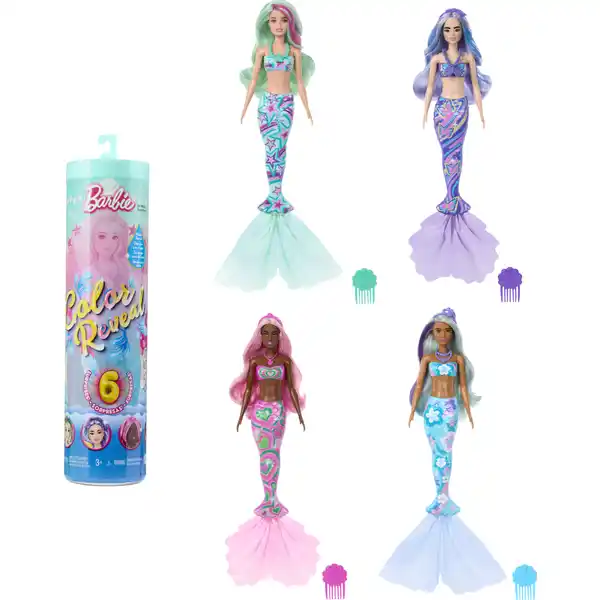 Barbie Color Reveal Deep Sea Mermaid