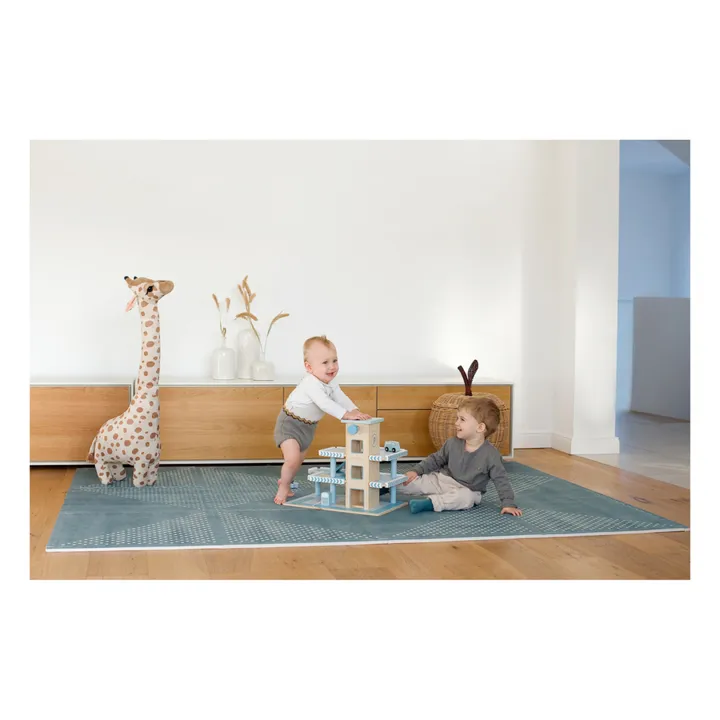 Toddlekind Tapis de jeu modulable Earth | Bleu marine