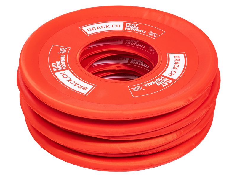 BRACK.CH Play More Football Ball-Pad Set mit 8 Stück