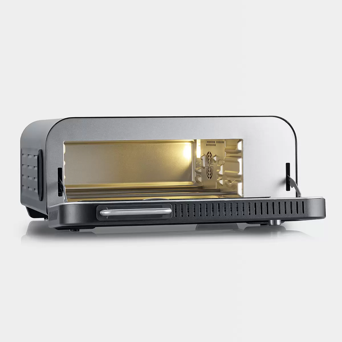 Digitaler Pizza Ofen Severin Schwarz