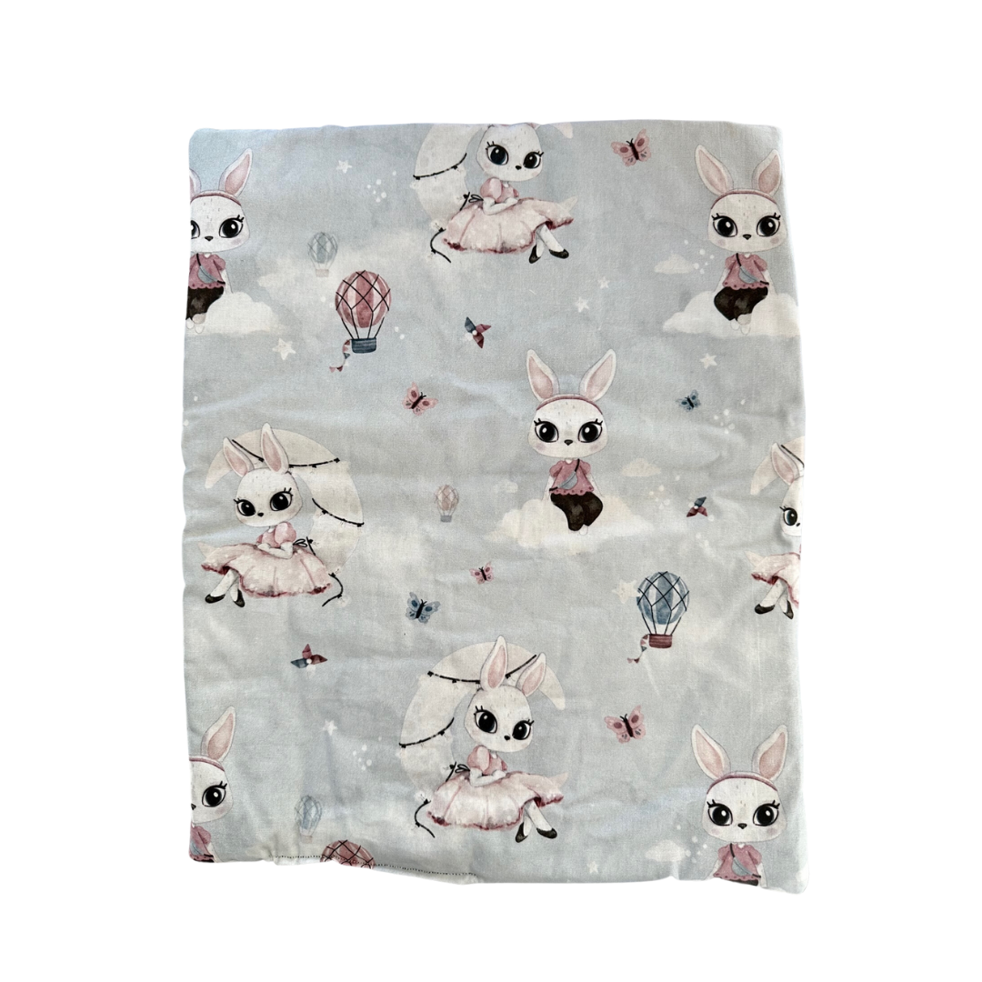 Coussin - lapin/lune