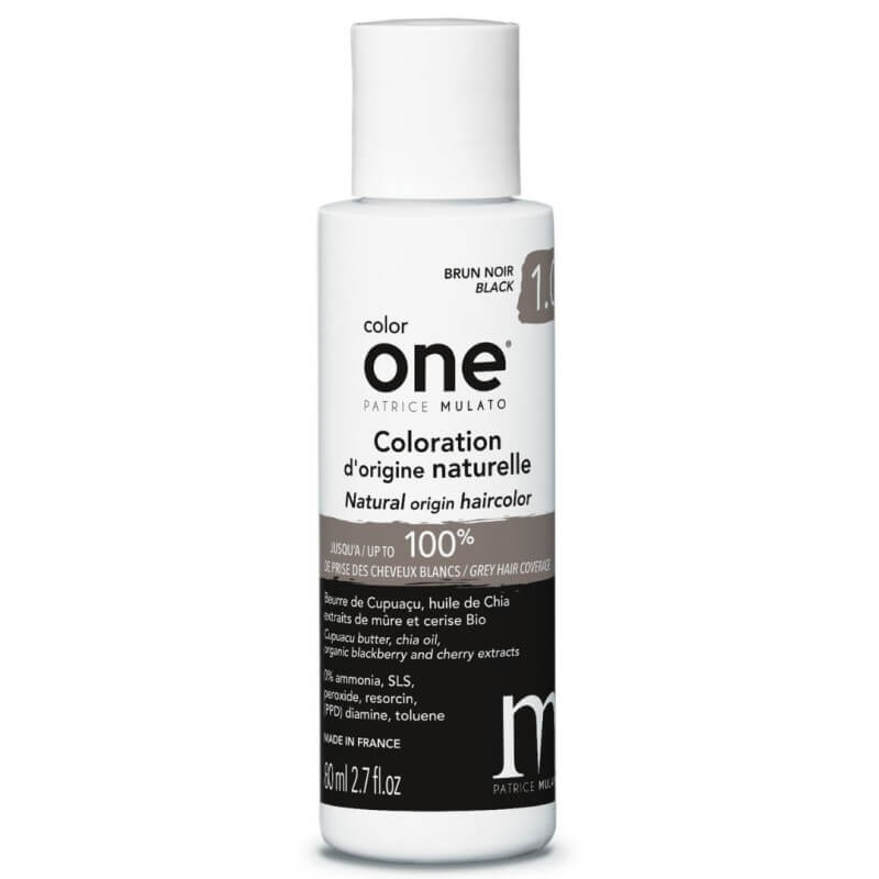 Coloration Color One 1.0 brun noir Patrice Mulato 80ML