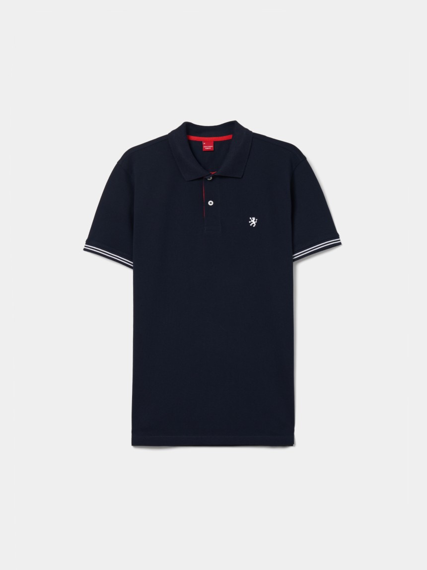 Polo de algodão Lion of Porches