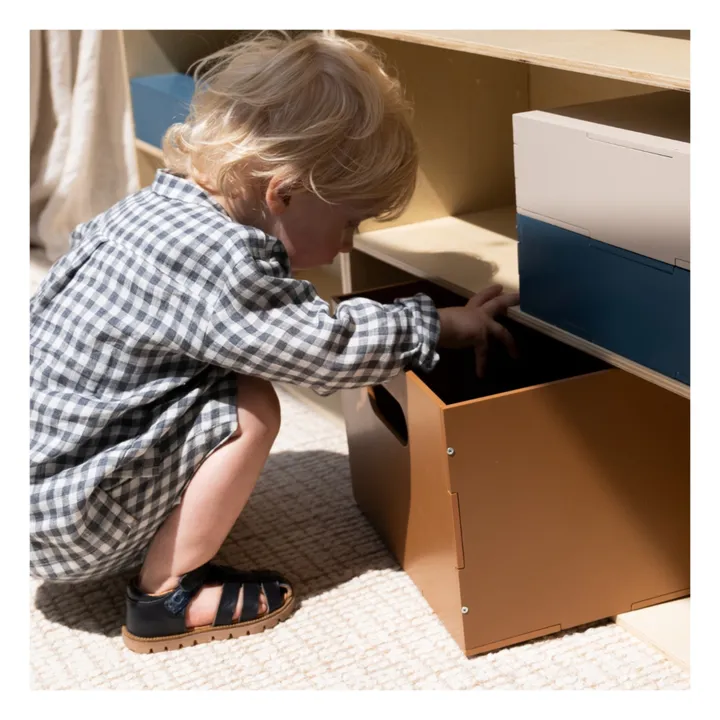 Nofred Boite de rangement en bois | Brun