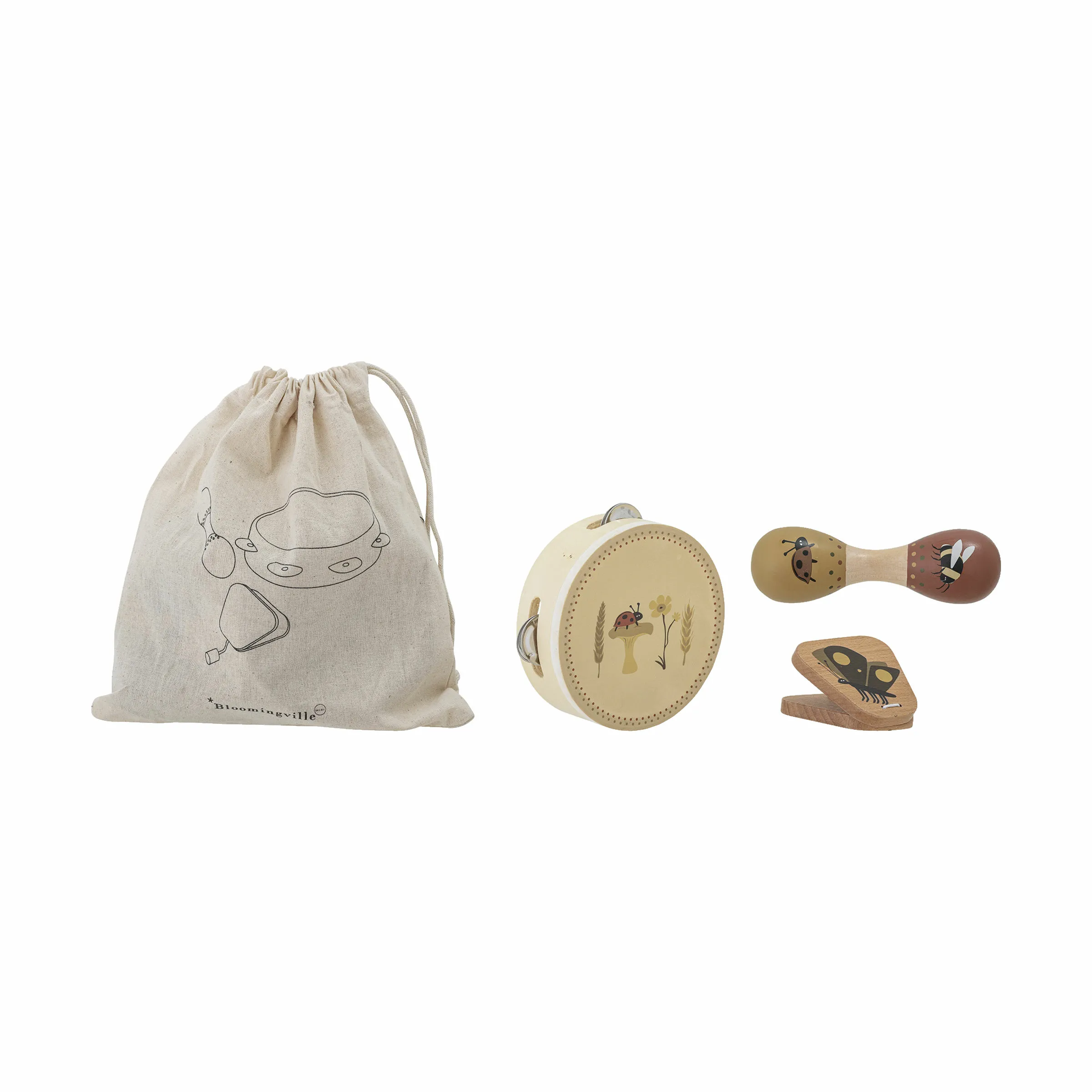 Bloomingville MINI Driss Musikinstrument