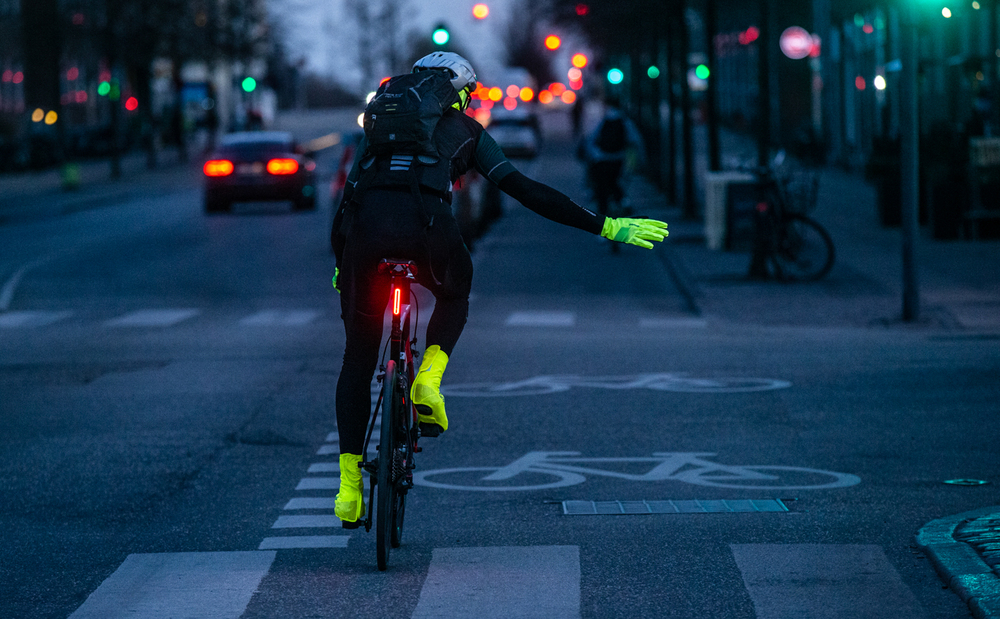 GripGrab Ride Hi-Vis Windproof Midseason handsker fluo
