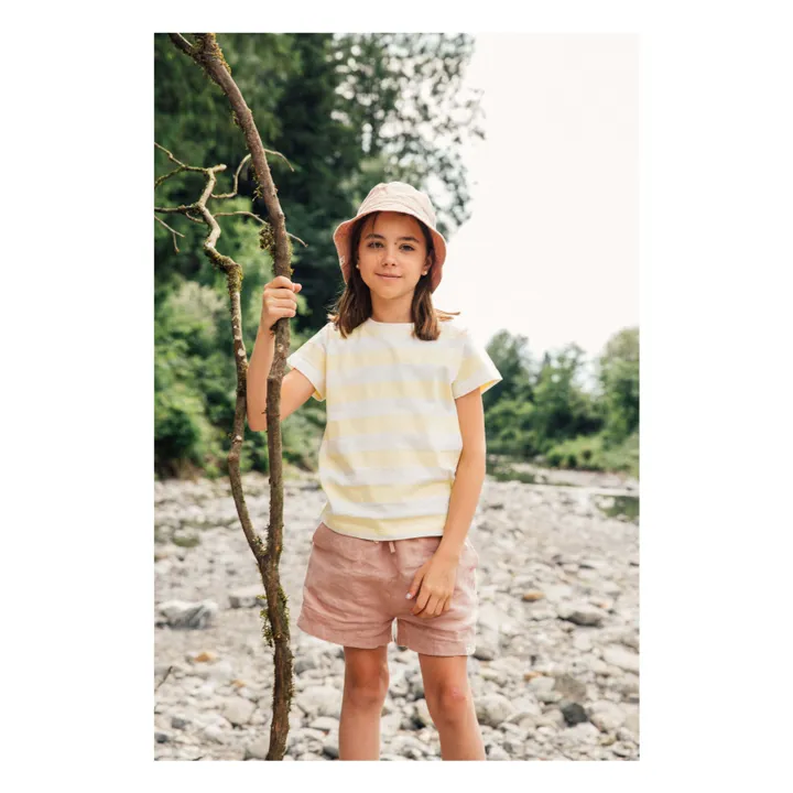 Matona T-Shirt Rayé | Jaune