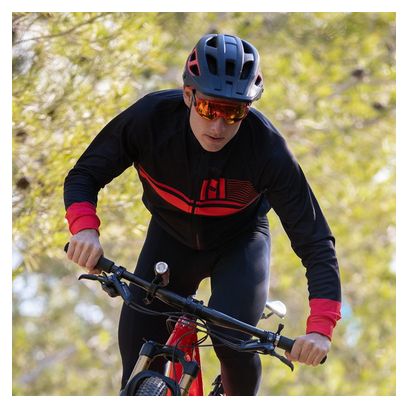 Lunettes Eltin Full Oversize Rouge et Noir