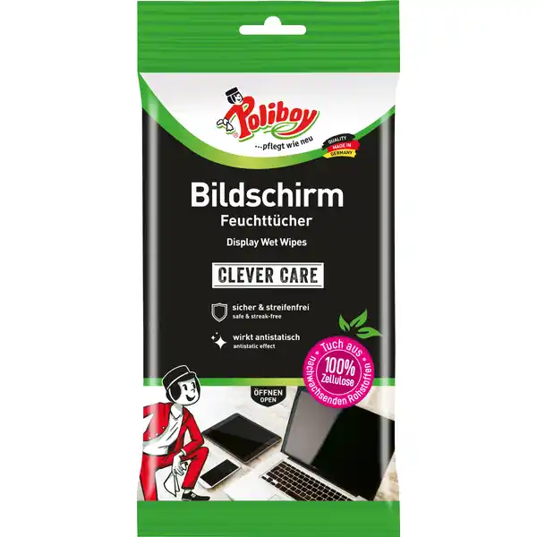 Bildschirm Feuchttücher
