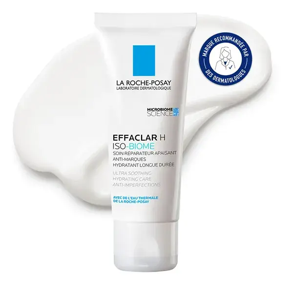 La Roche-Posay Effaclar H Iso-Biome Cuidado Suavizante e Reparador 40ml