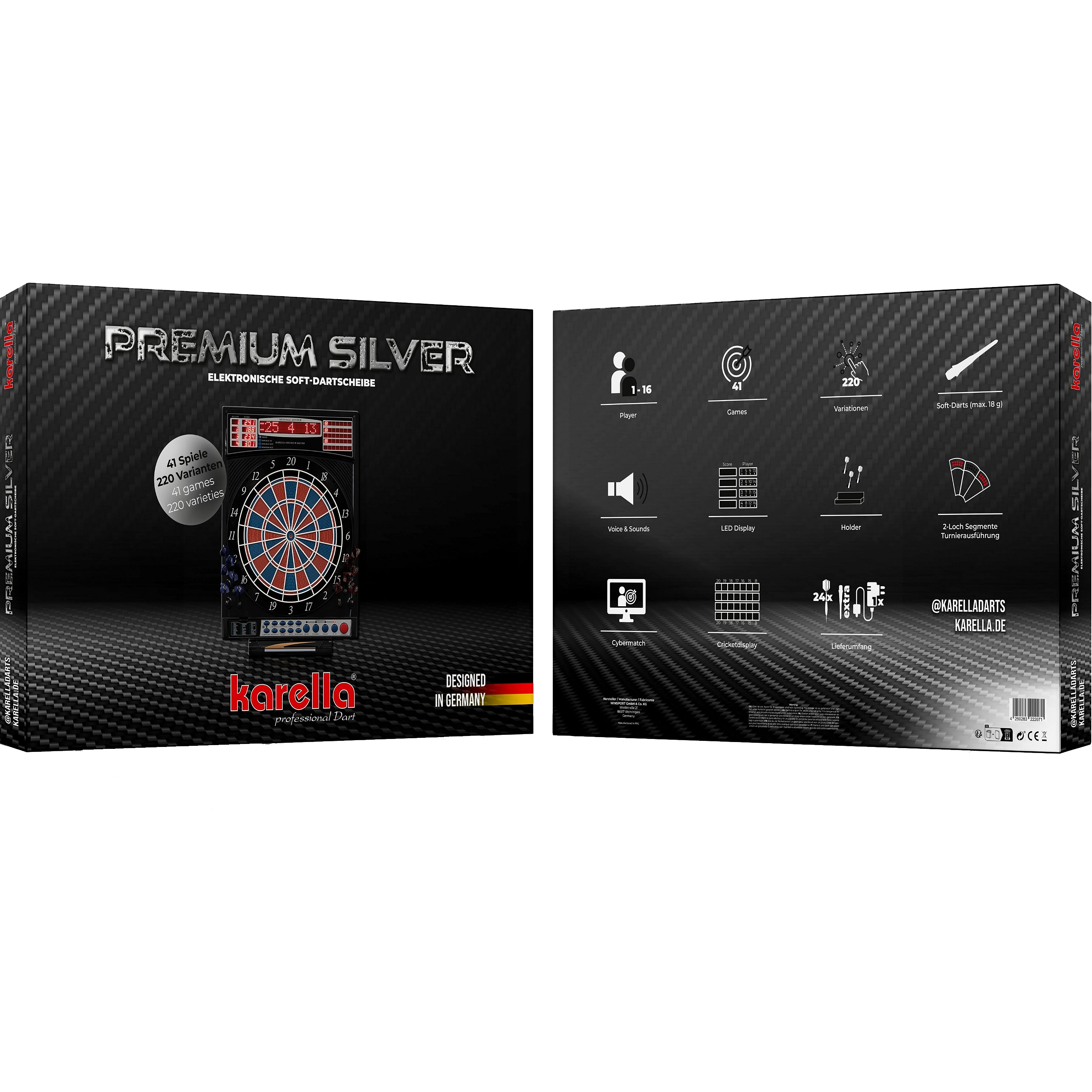 Karella - Premium Silver Dartautomat
