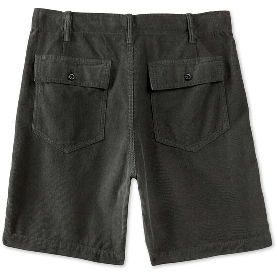 Outerknown Seventyseven Cord Shorts Faded Black Men SU24