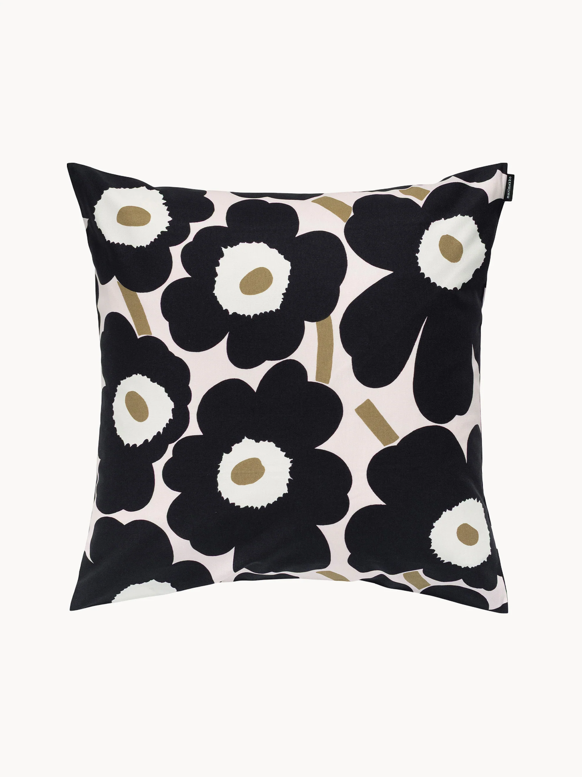 Katoenen kussenhoes met bloemenprint Pieni Unikko