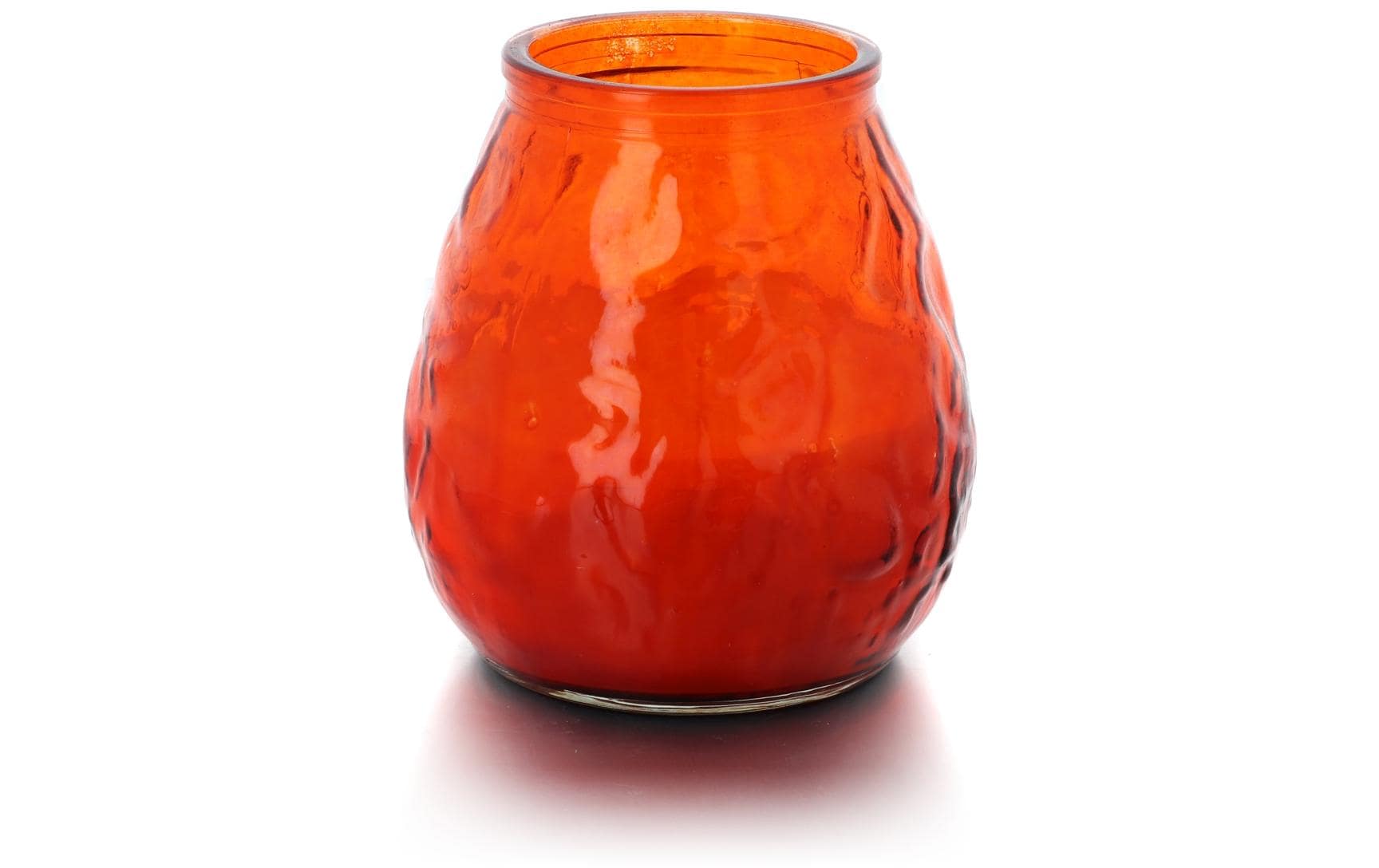 Gartenkerze Citronella 10 x 10.5 cm, OrangeOutdoorkerze in Amerikaglas