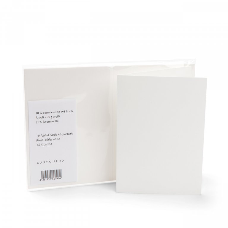 Rivoli Briefpapier Klappkarte DIN A6 hoch