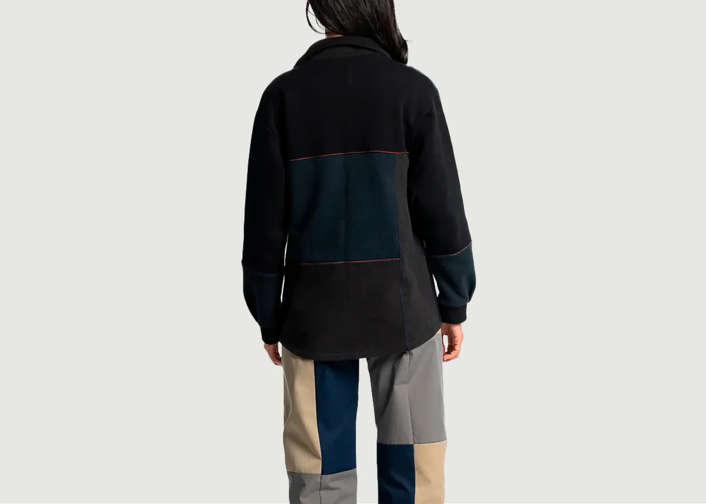 Surchemise en sweat Mosaïque I Losanje