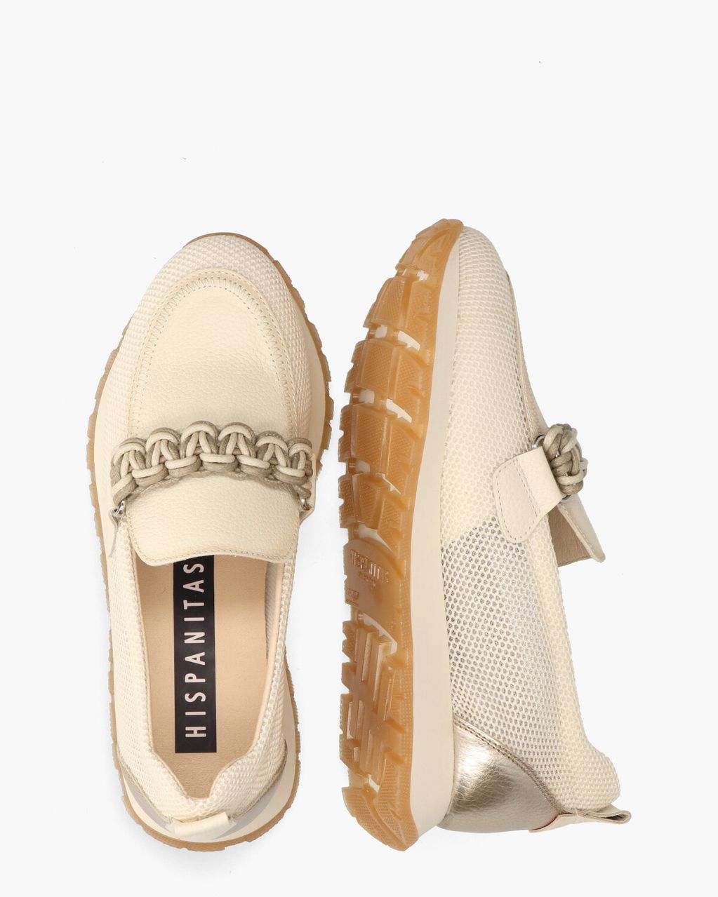 Hispanitas HV253948 Off-White Damesloafers