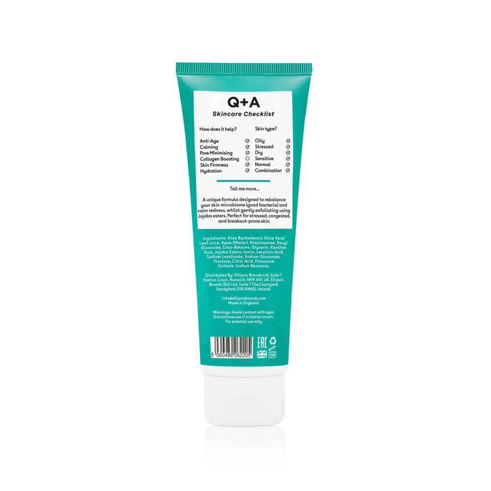 Q+A Niacinamide Exfoliating Cleanser125 ml