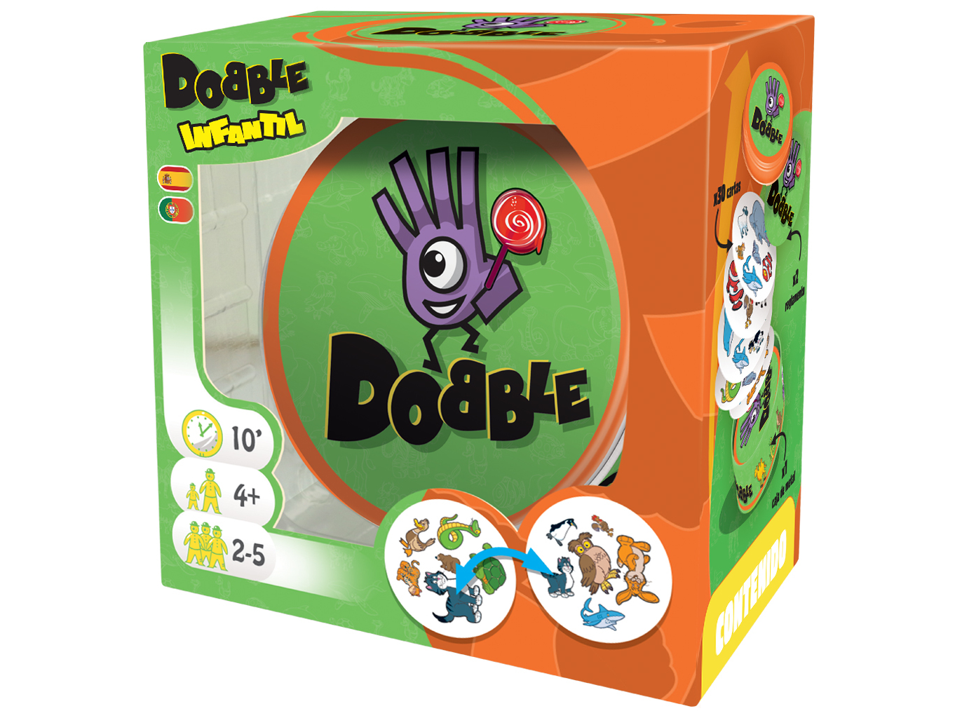 JOGO DE TABULEIRO DOBBLE KIDS ZYGOMATIC