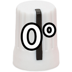 DJ TechTools Chroma Caps 0 Super Knob White draaiknop